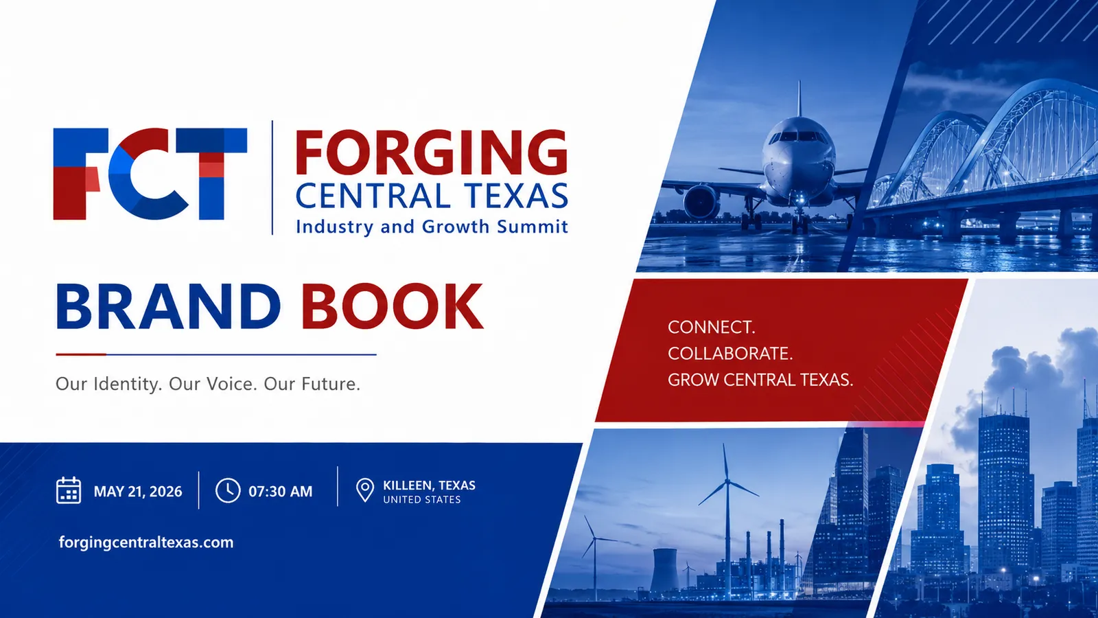 Forging Central Texas Industry & Growth Summit — Industry summit branding